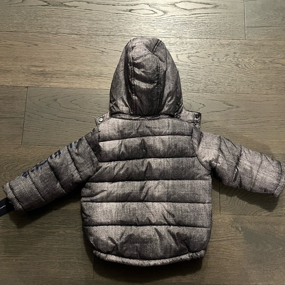 Tommy Hilfiger kids gray winter jacket 24M NWT ret$249 - Picture 7 of 8